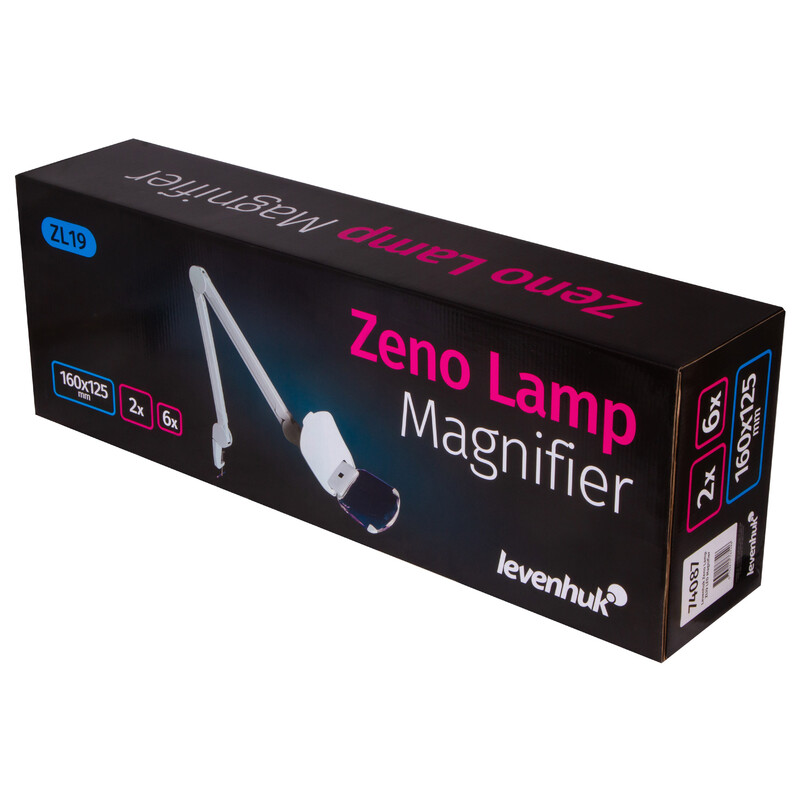 Levenhuk Magnifying glass Zeno Lamp ZL19 LED