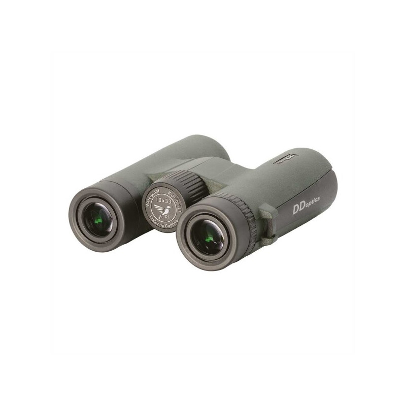 DDoptics Binoculars Kolibri 10x33 Gen. 3 green