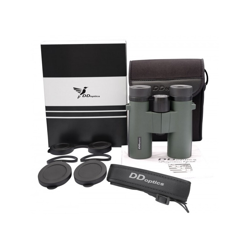 DDoptics Binoculars Kolibri 10x33 Gen. 3 green