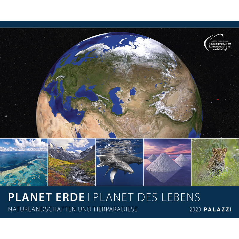 Palazzi Verlag Calendar Planet Erde 2020