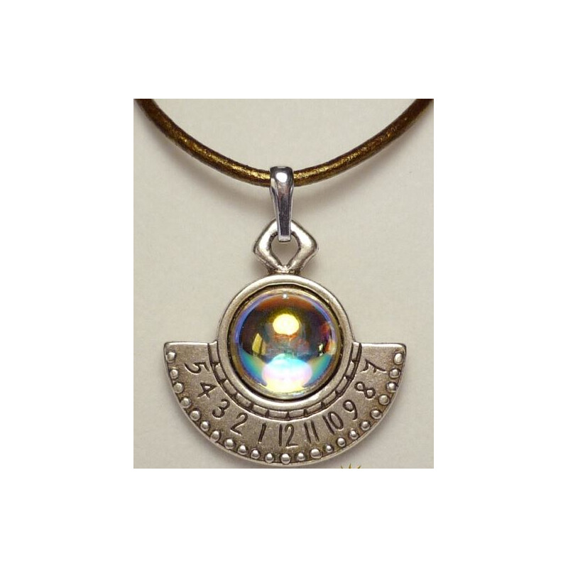 Ragalaxys Necklace Hypatia Sundial Iridescent