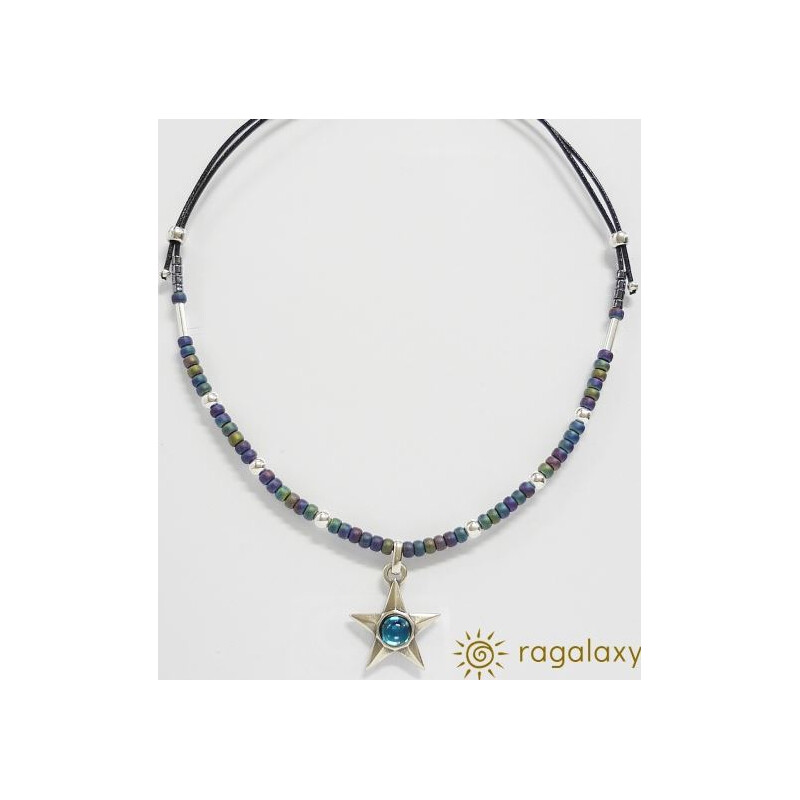 Ragalaxys Necklace Fashion your Star (Turquoise)