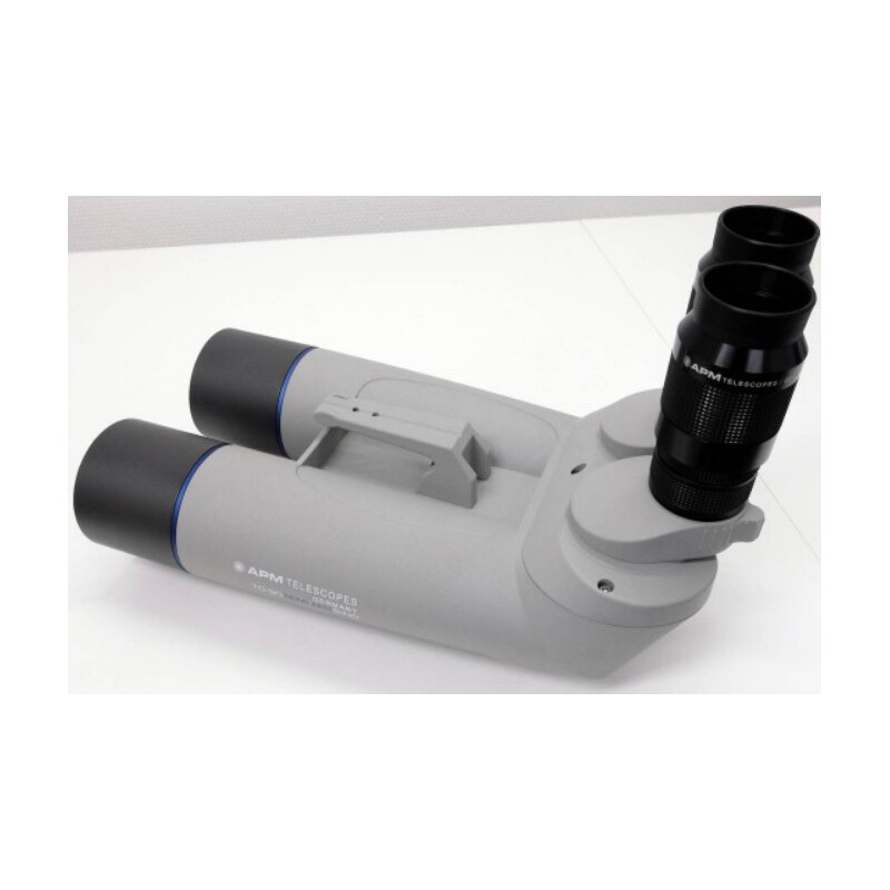 APM Binoculars 70mm 90° non-ED 1.25 with 24mm UF eyepieces and case