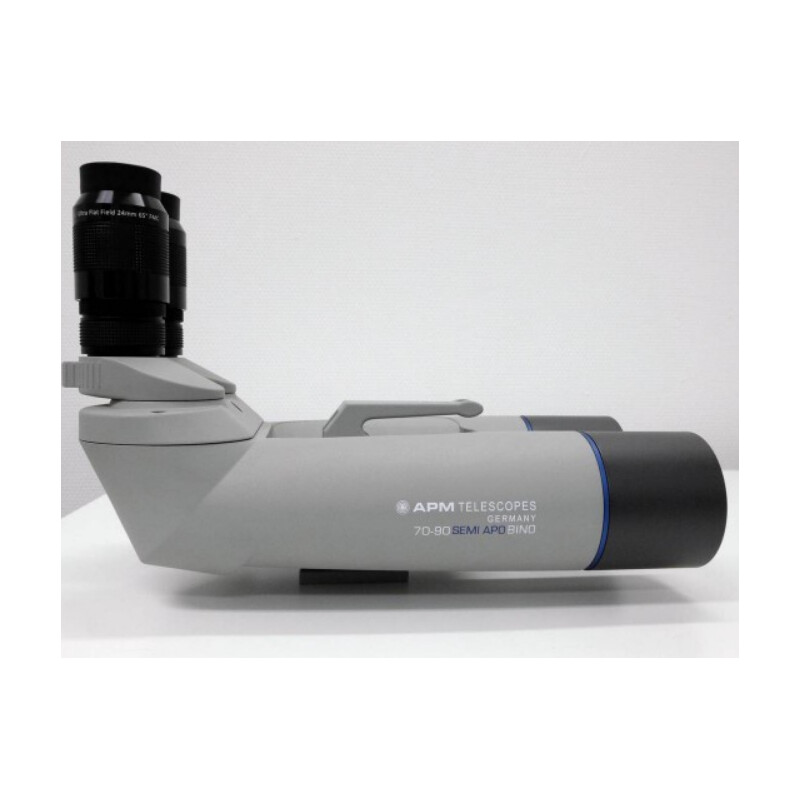 APM Binoculars 70mm 90° non-ED 1.25 with 24mm UF eyepieces and case