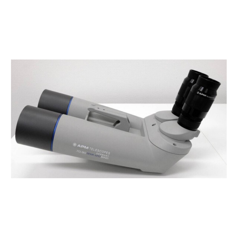 APM Binoculars 70mm 90° non-ED 1.25 with 24mm UF eyepieces and case