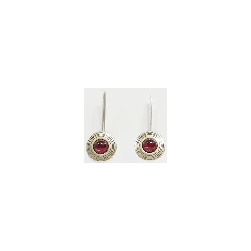 Ragalaxys Earrings Saturn red