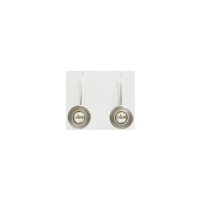 Ragalaxys Earrings Saturn iridiscent