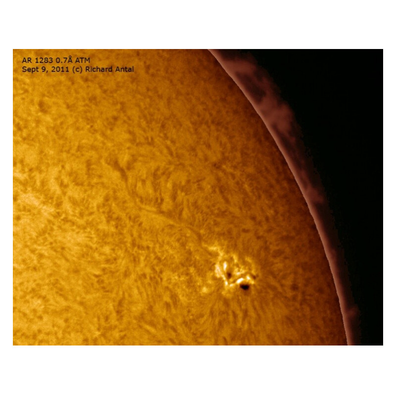 DayStar Solar telescope ST 127/1462 SR Carbon OTA