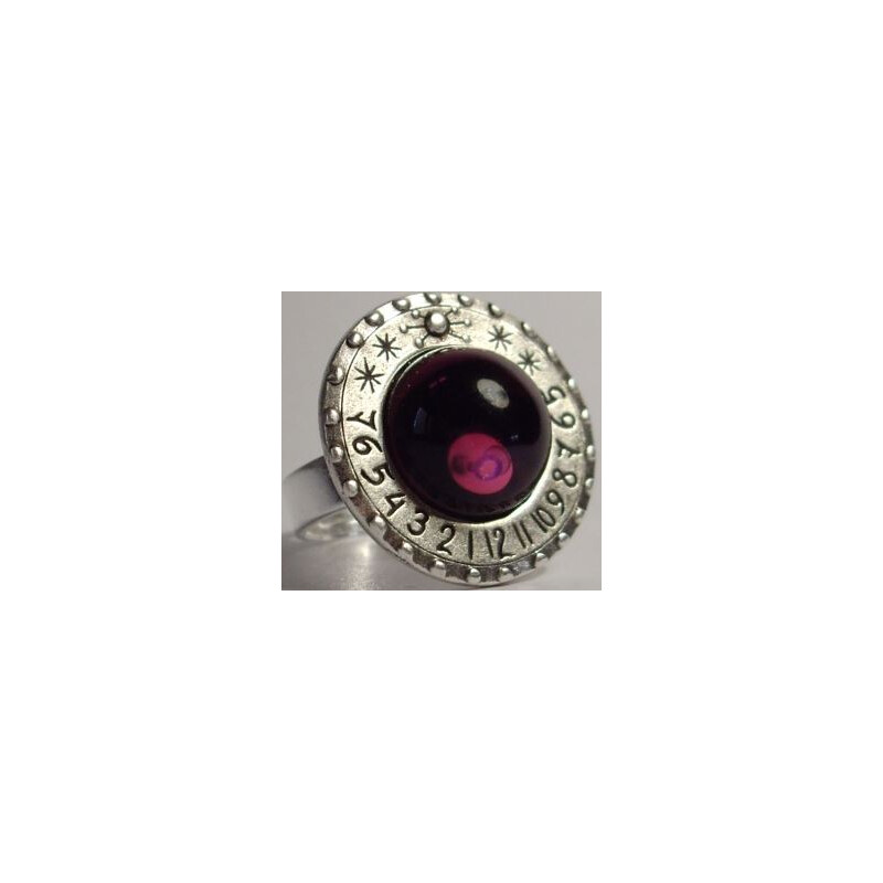 Ragalaxys Sundial Ring Saturno Amethyst