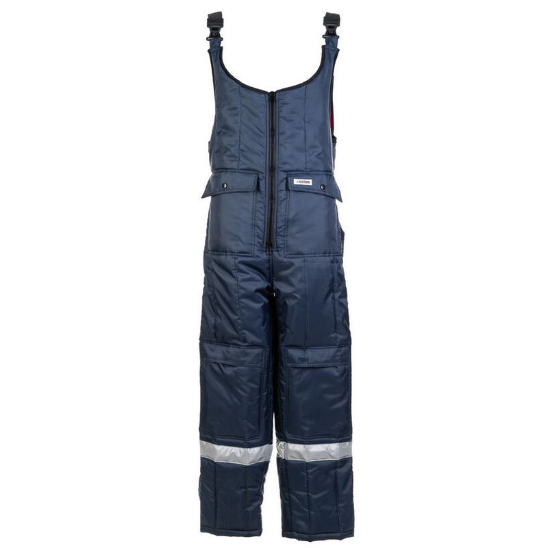 Planam frost-resistant dungarees for cold nights, size XXL