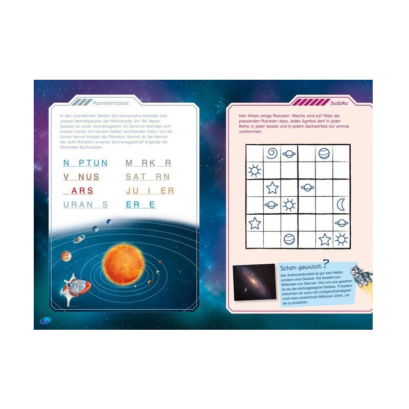 Tessloff-Verlag The Little Major Tom. Planet puzzle fun