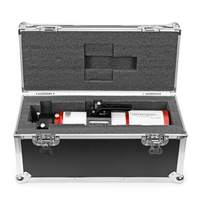 Omegon Apochromatic refractor Pro APO AP 94/517 Triplet ED OTA + Test Report