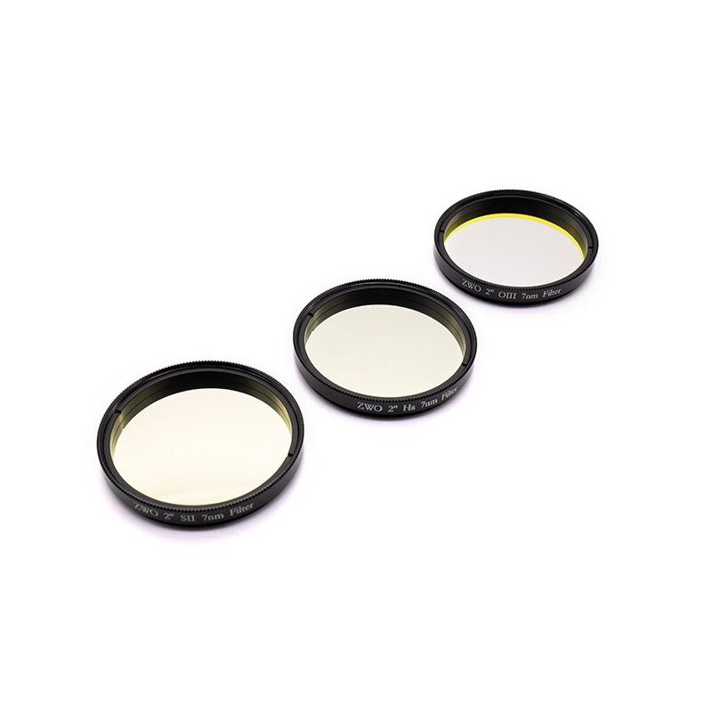 ZWO Filters Narrowband Filter Set H-alpha, SII, OIII 2"