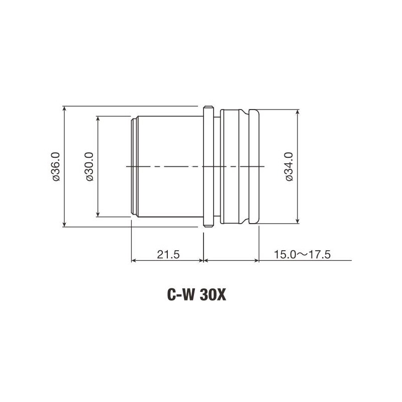 Nikon Eyepiece Eye Piece C-W 30x/7 mm