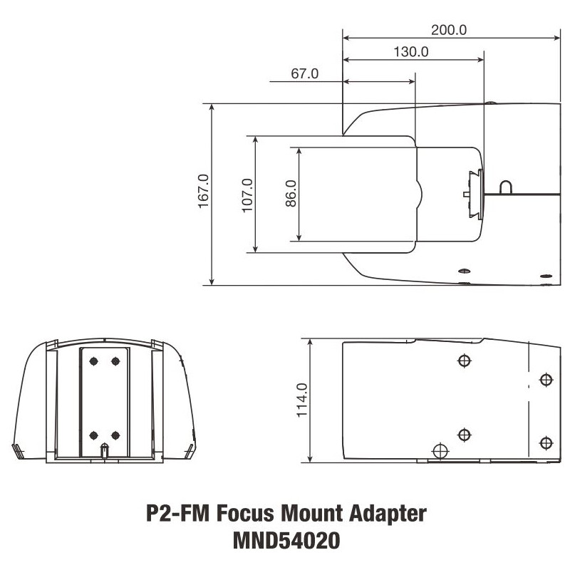 Nikon Headmount P2-FM Focusing Mount Adapter