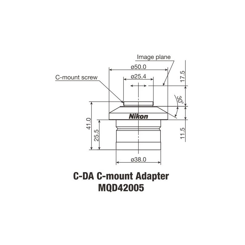 Nikon Camera adaptor C-DA C-Mount Adapter