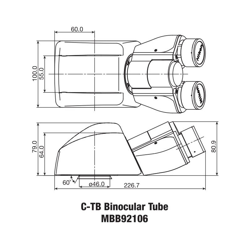 Nikon C-TB Binocular Tube