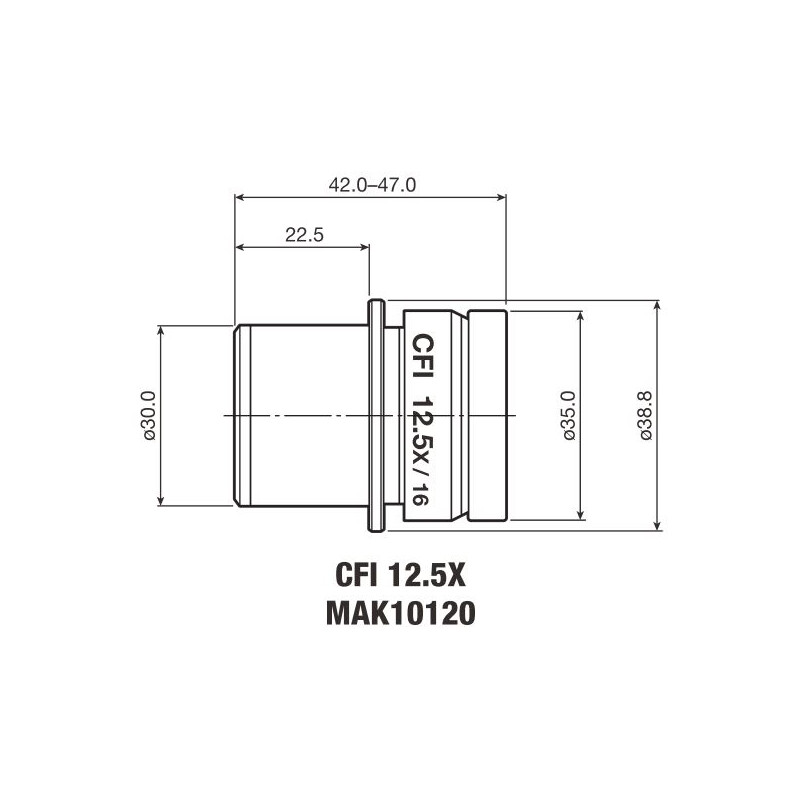 Nikon CFI Eyepiece 12.5X/16