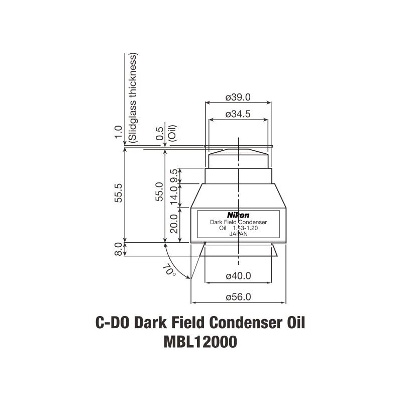 Nikon Darkfield Condenser Oil