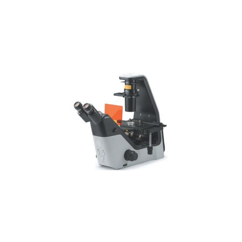 Nikon Eclipse TS2 inverted trinocular with phase contrast, PH, FL, objectives not included