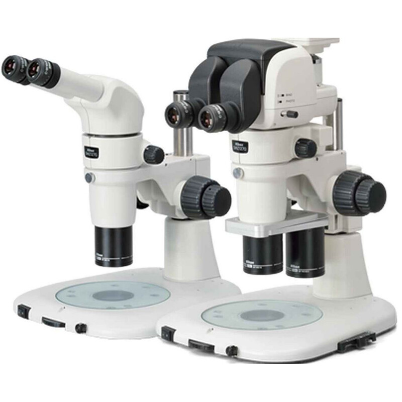 Nikon Stereo zoom microscope SMZ1270i, trino, ERGO, Plan AP 0.75x, 0.63x-8x, FN22, W.D.107mm, C-US2 stand