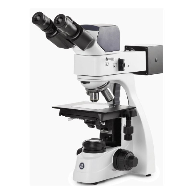 Euromex Microscope BS.1053-PLMi, MET, binocular, infinity, LED reflected/transmitted light, 50-500x