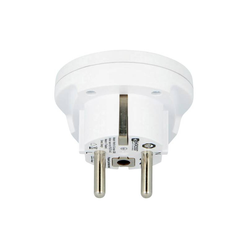 Skross Power pack World to Europe travel adapter with USB