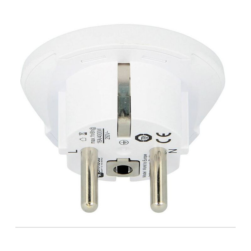 Skross Power pack World to Europe travel adapter