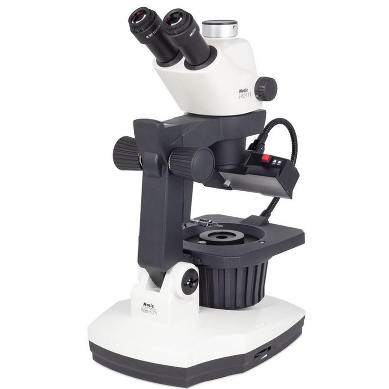 Motic Stereo zoom microscope GM-171, trino,  7.5-50x, wd 110mm