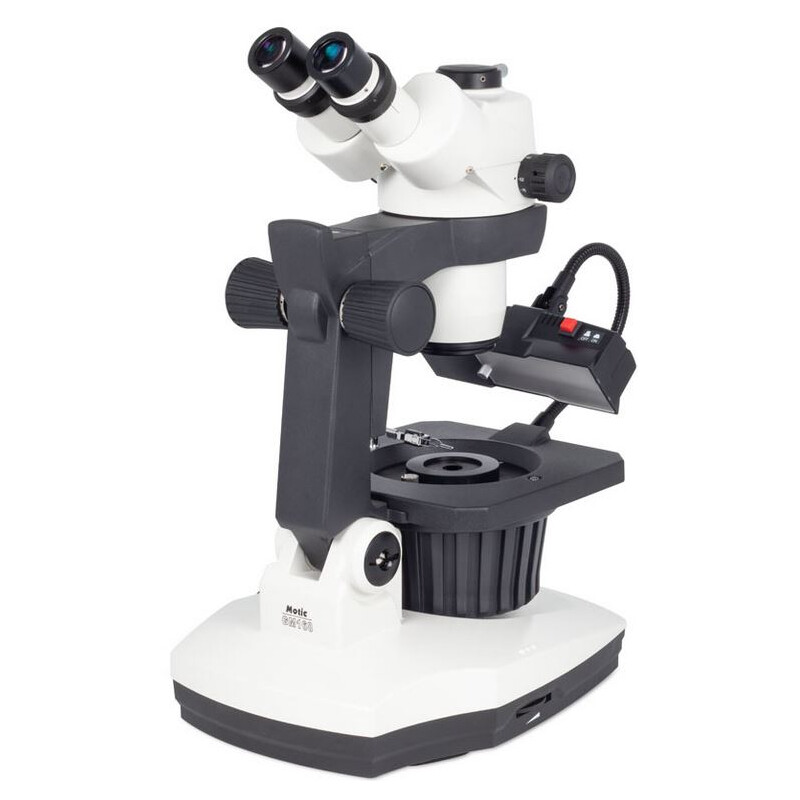 Motic Stereo zoom microscope GM-168, trino, 7,5-50x, wd 113mm