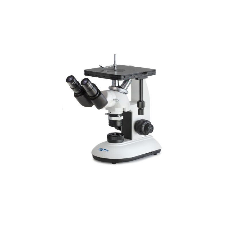 Kern OLF 162,  inverted, MET, bino, DIN planchrom, 100x-400x, Incident  light, LED, 3W