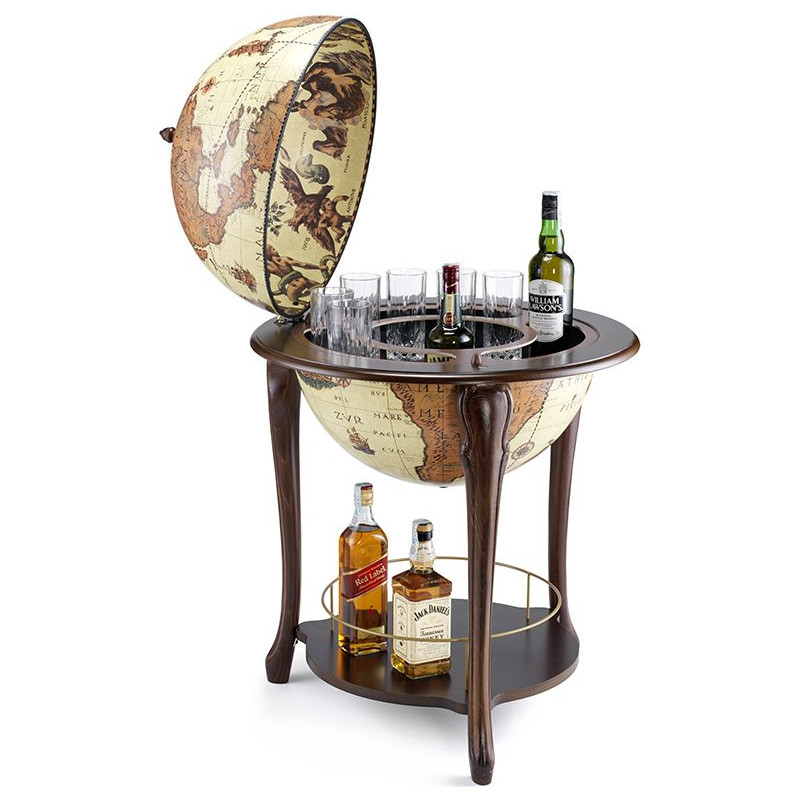 Zoffoli living Globe Bar Atena Safari 50cm