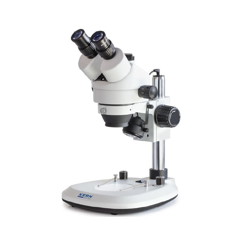 Kern Stereo zoom microscope OZL 464, trino, Greenough, 0.7-4.5x, HWF10x20, 3W LED