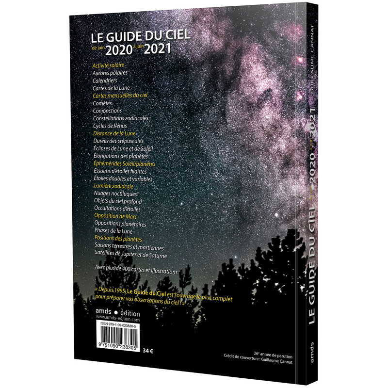 Amds édition  Almanac Le Guide du Ciel 2020-2021