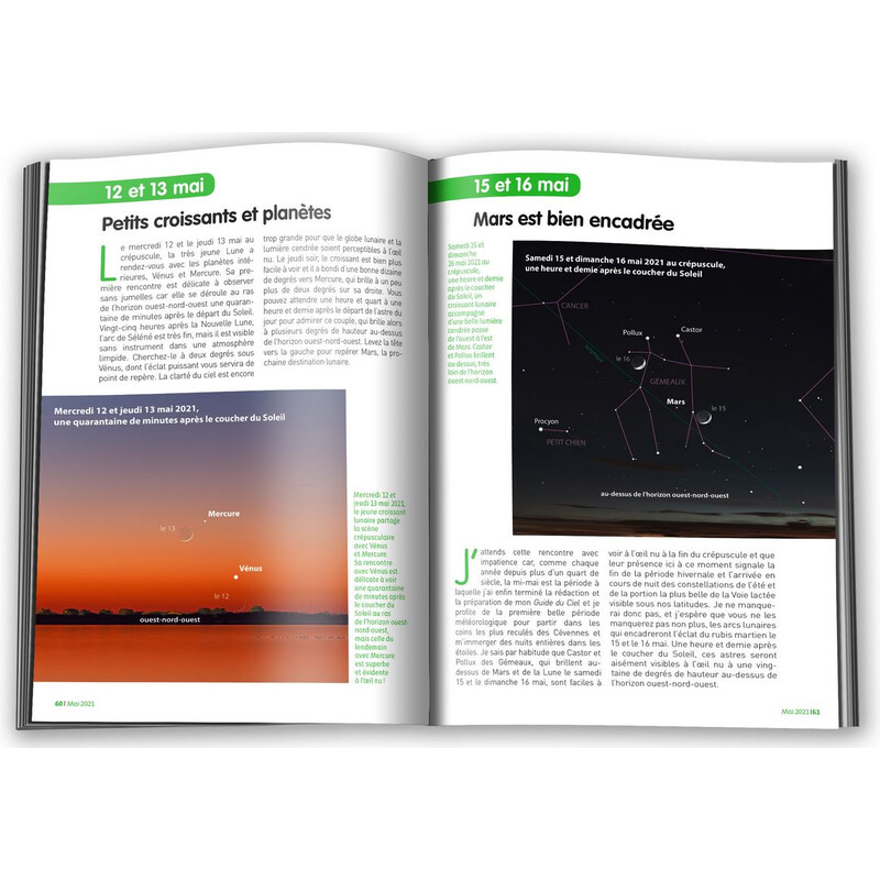 Amds édition  Almanac Le Ciel à l'oeil nu en 2021