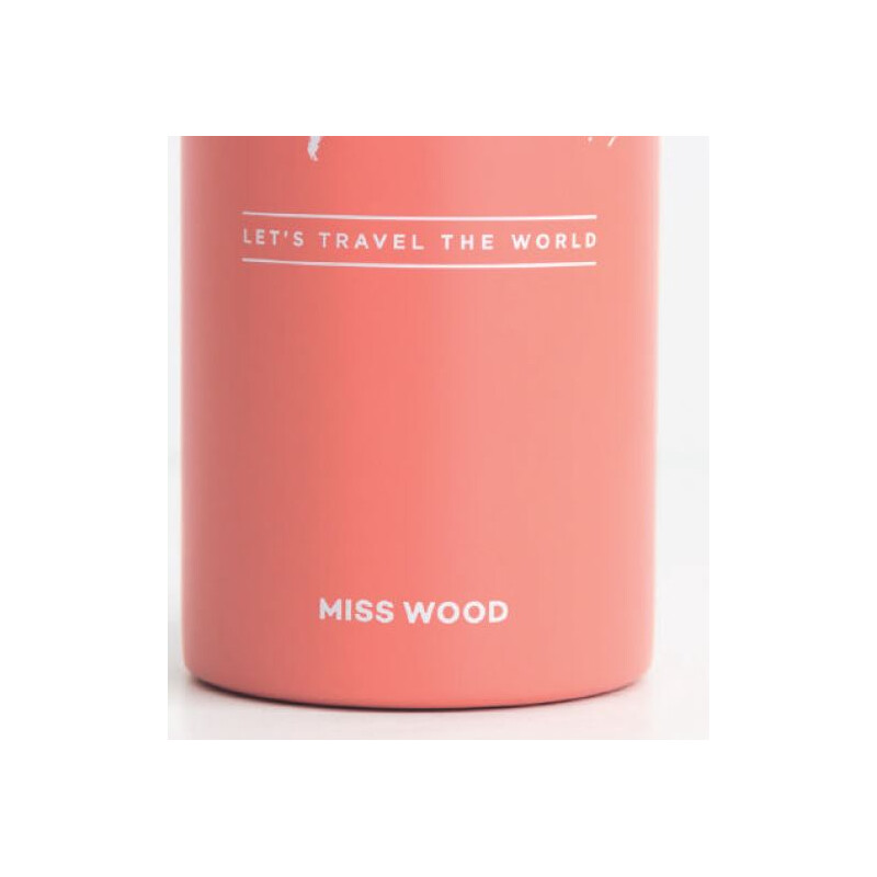 Miss Wood Bottle Pink