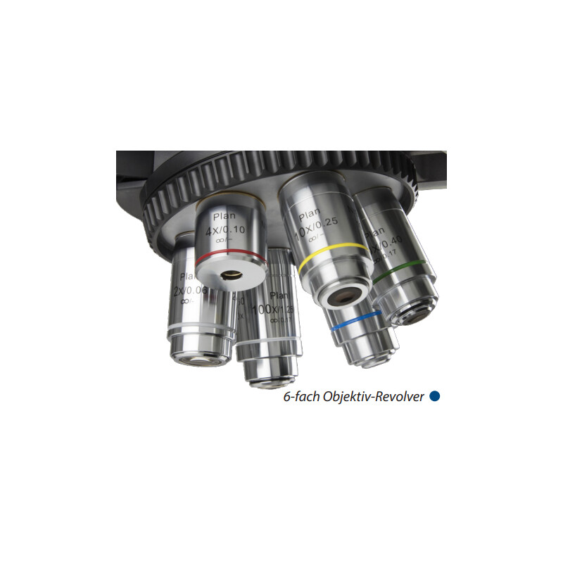 Euromex Microscope Delphi-X, DX.2158-APLi, trino, 40x - 1000x, Plan apochromatic, with ergonomic head and 100W Halogen Lighting