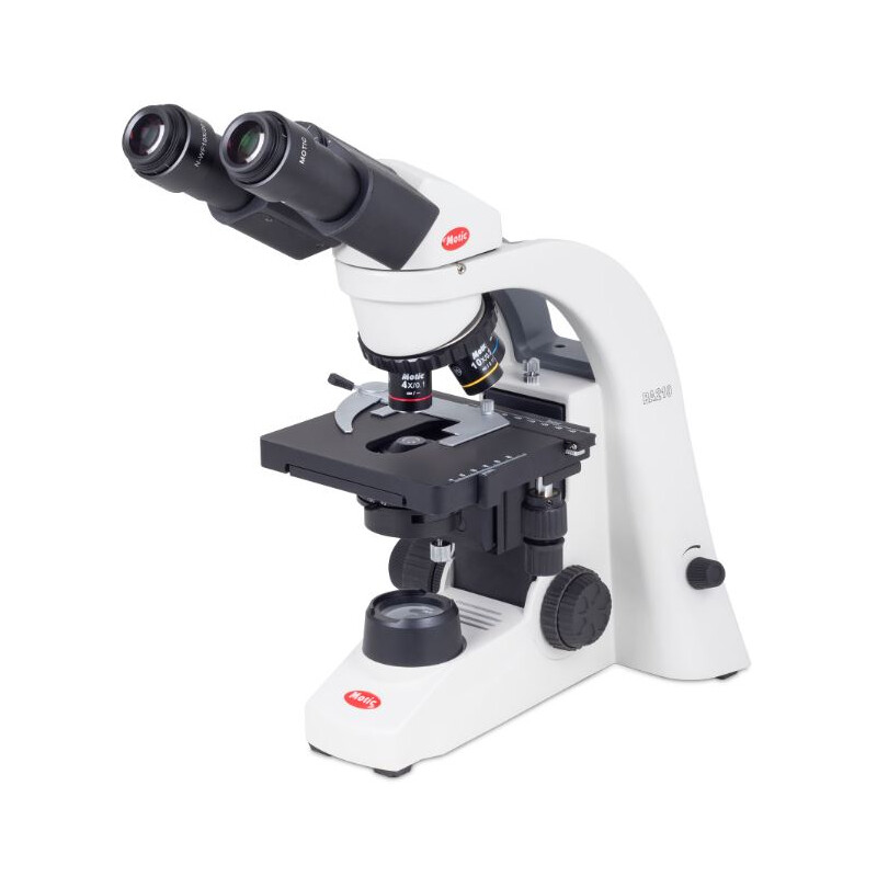 Motic Microscope BA210 bino, infinity, EC- plan, achromatic, 40x-1000x, LED