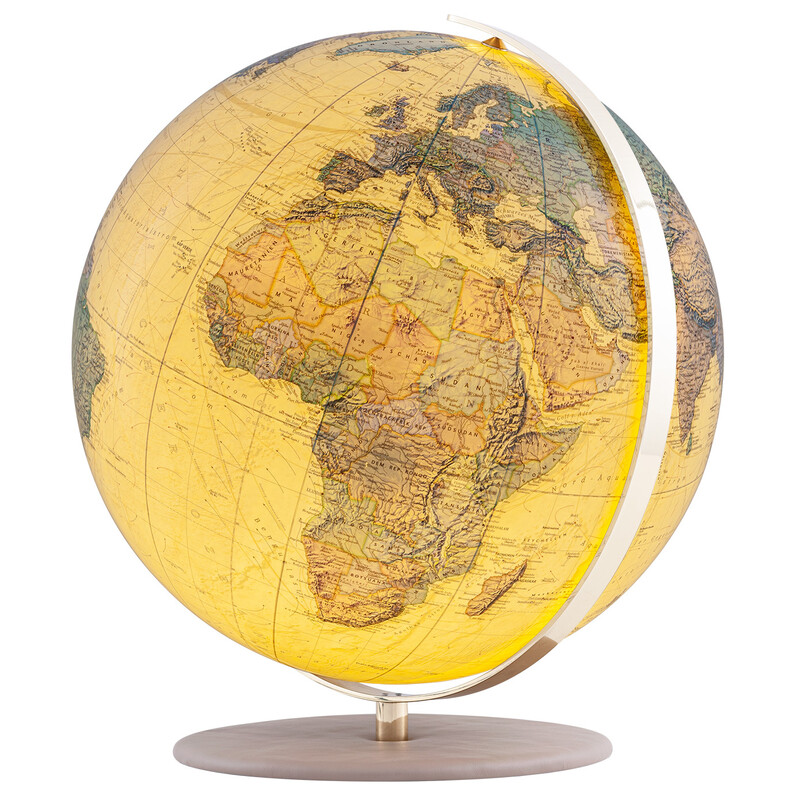 Columbus Globe Royal 40cm smooth leather camel