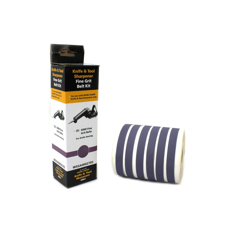 Work Sharp 6000 sharpening belt range