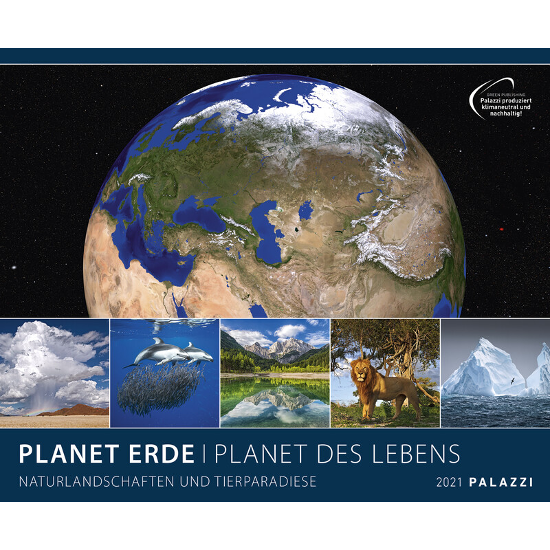 Palazzi Verlag Calendar Planet Earth 2021