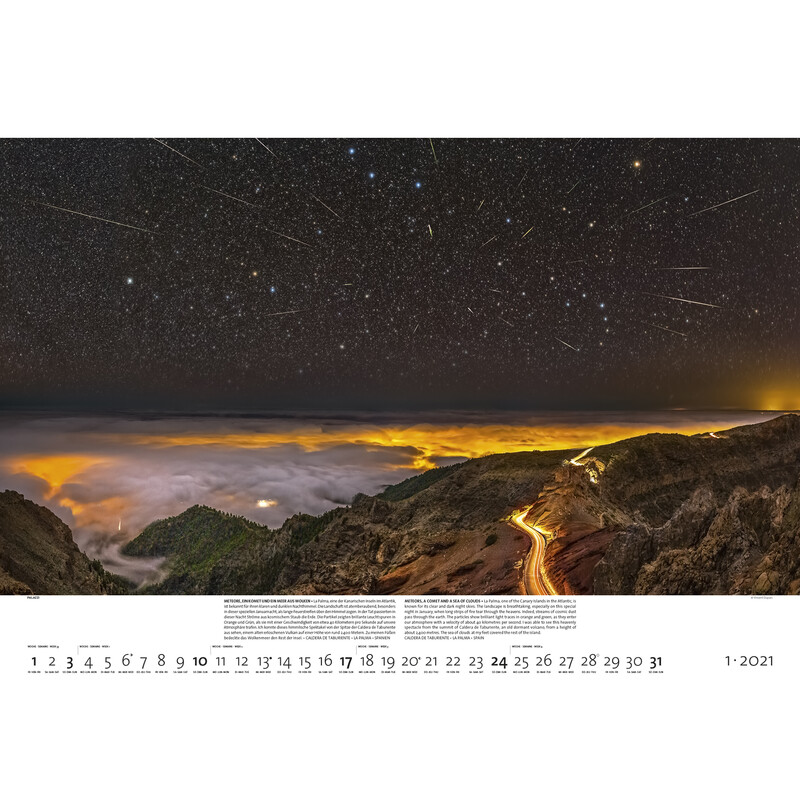 Palazzi Verlag Calendar Nightscapes 2021