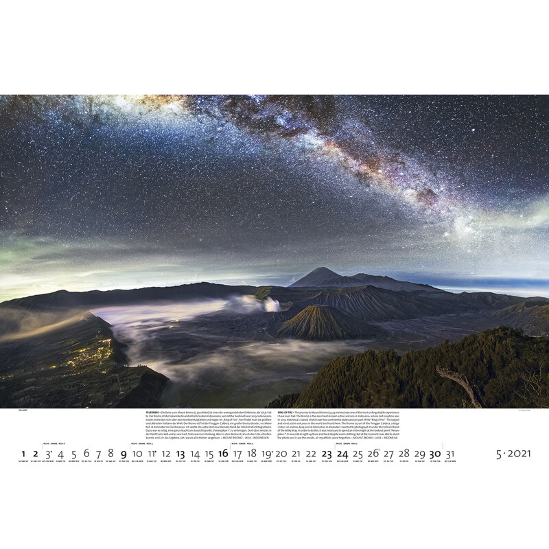 Palazzi Verlag Calendar Nightscapes 2021