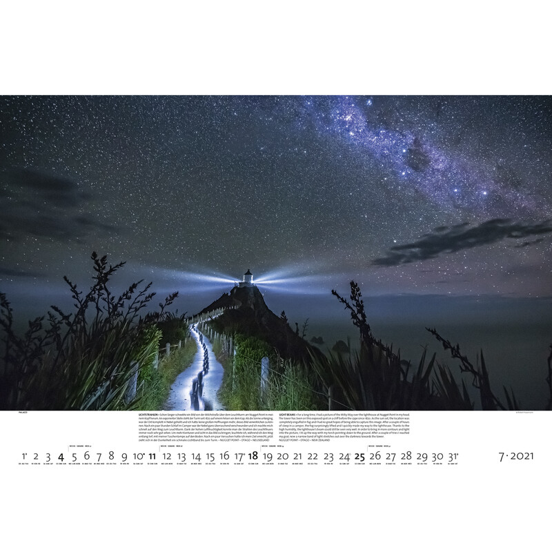 Palazzi Verlag Calendar Nightscapes 2021