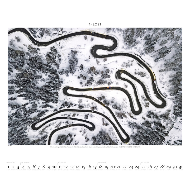Palazzi Verlag Calendar World from Above 2021