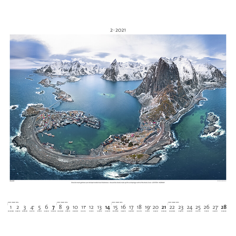 Palazzi Verlag Calendar World from Above 2021
