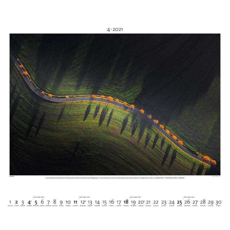 Palazzi Verlag Calendar World from Above 2021