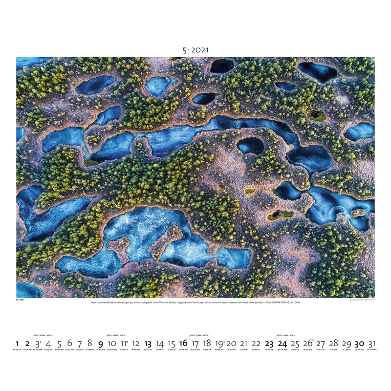 Palazzi Verlag Calendar World from Above 2021