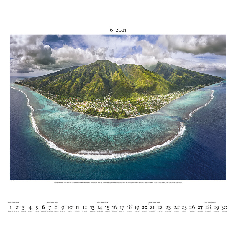 Palazzi Verlag Calendar World from Above 2021