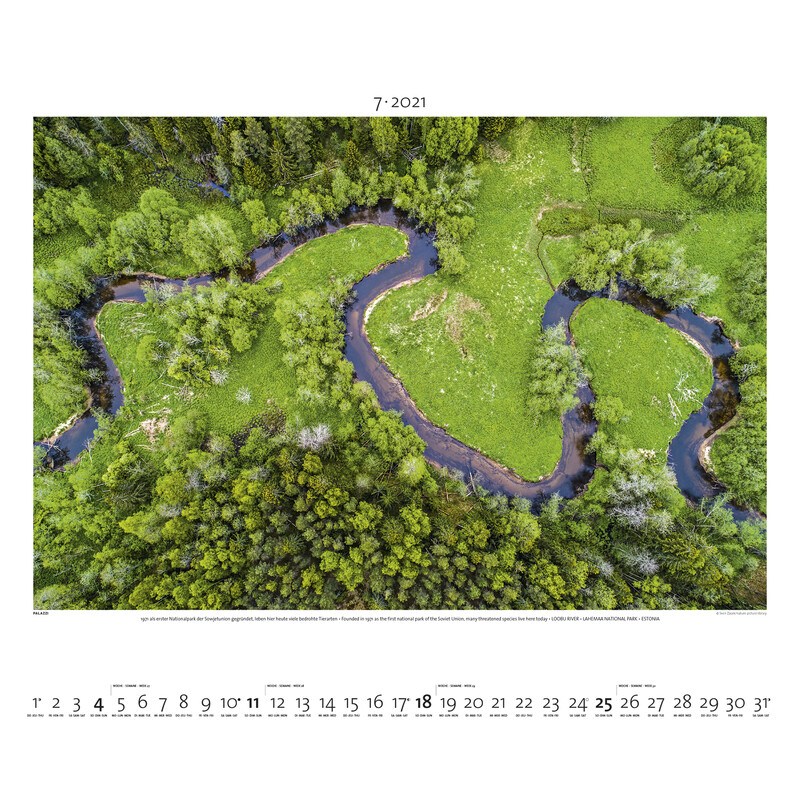 Palazzi Verlag Calendar World from Above 2021